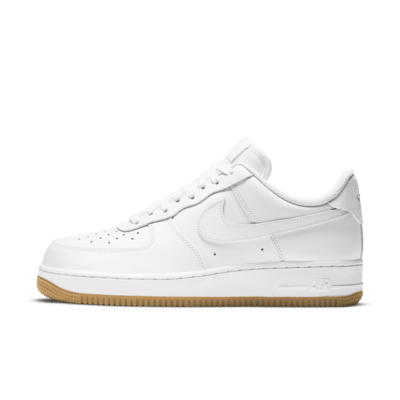 Clear bottom air force ones hotsell